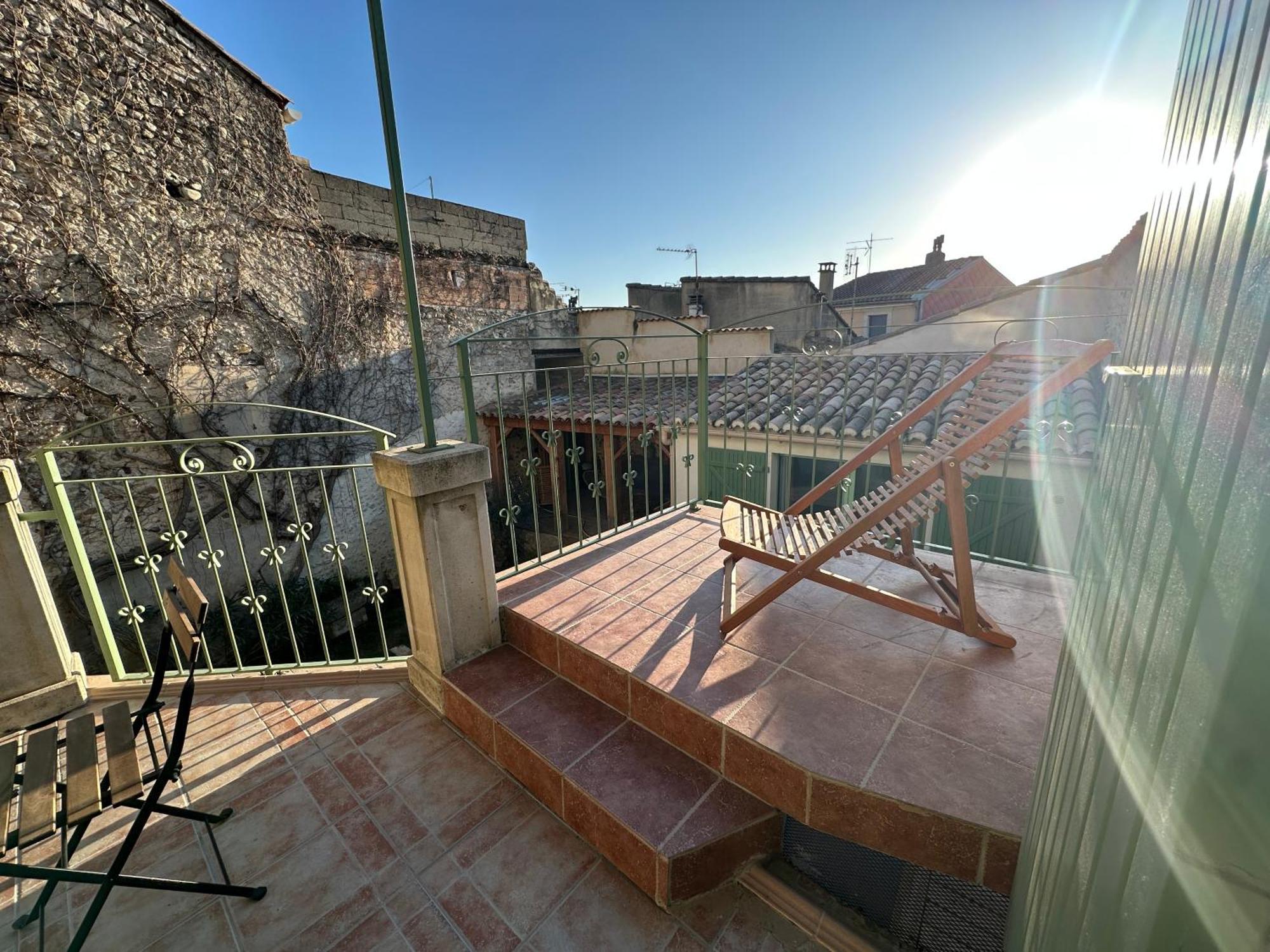 Drome Provencale Maison Familiale Calme Dans Village Valréas Exterior foto