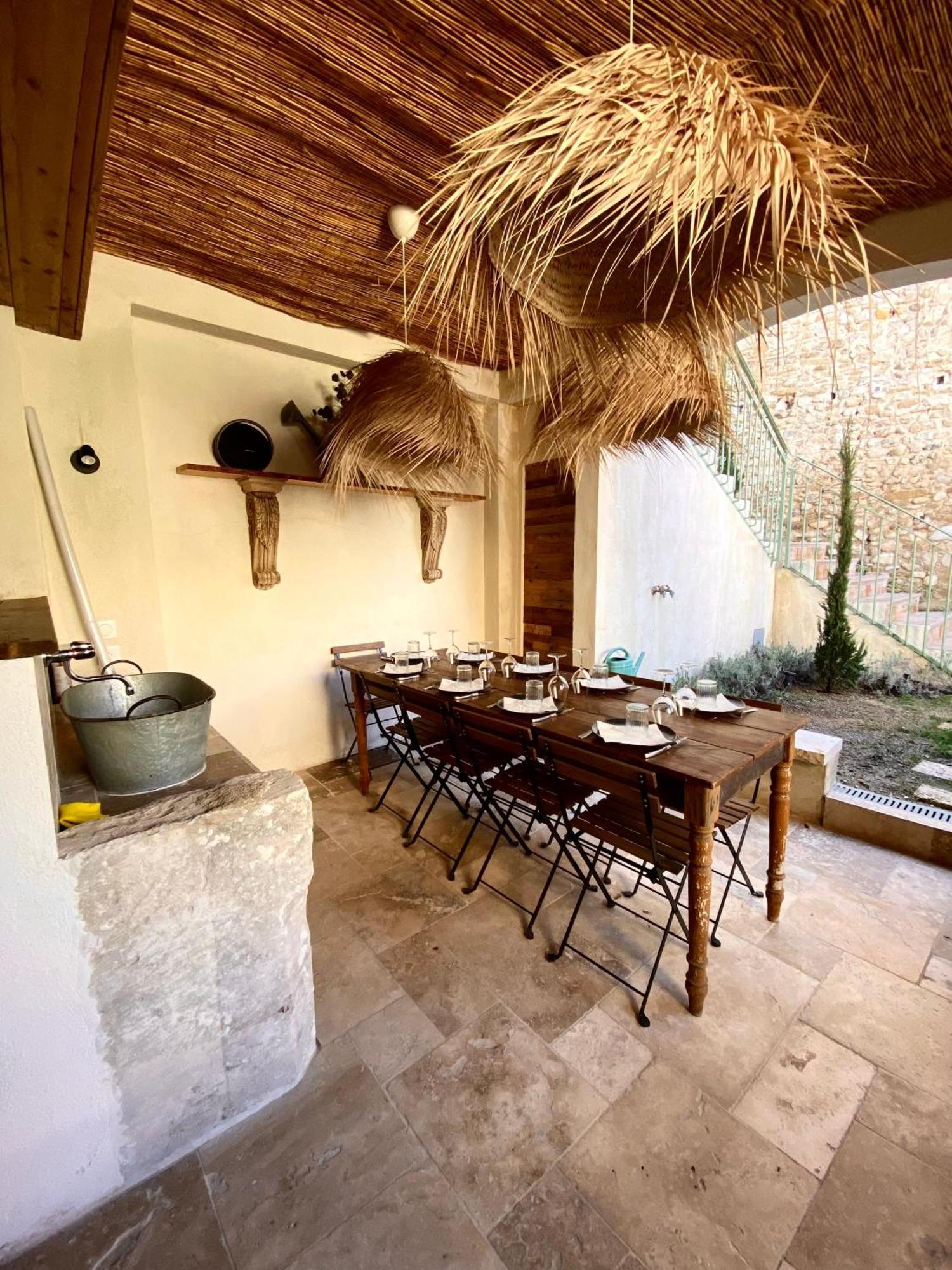 Drome Provencale Maison Familiale Calme Dans Village Valréas Exterior foto